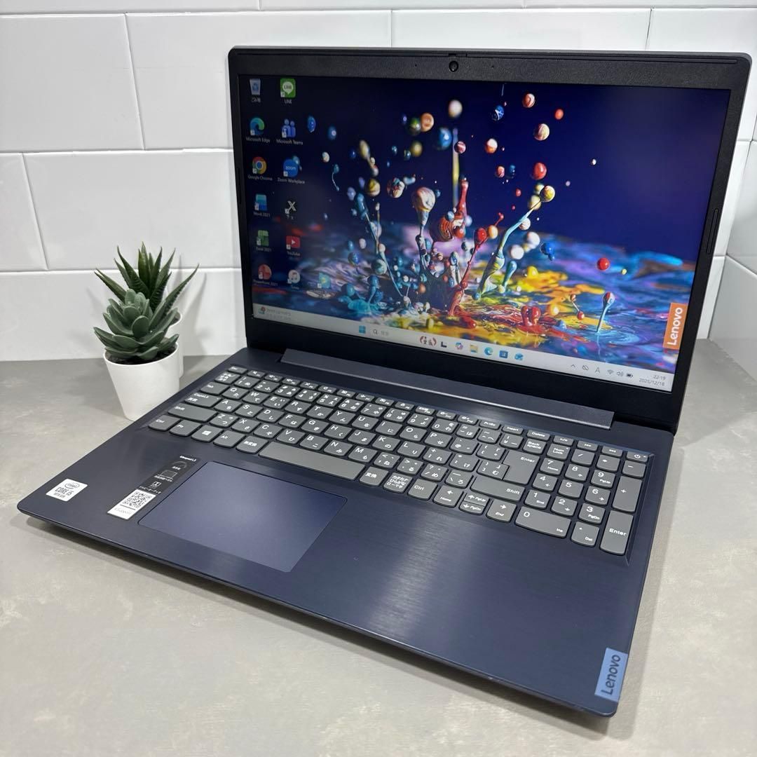 レノボ アビスブルー☘10世代i 5 NVMe 256 GB＆1 TB