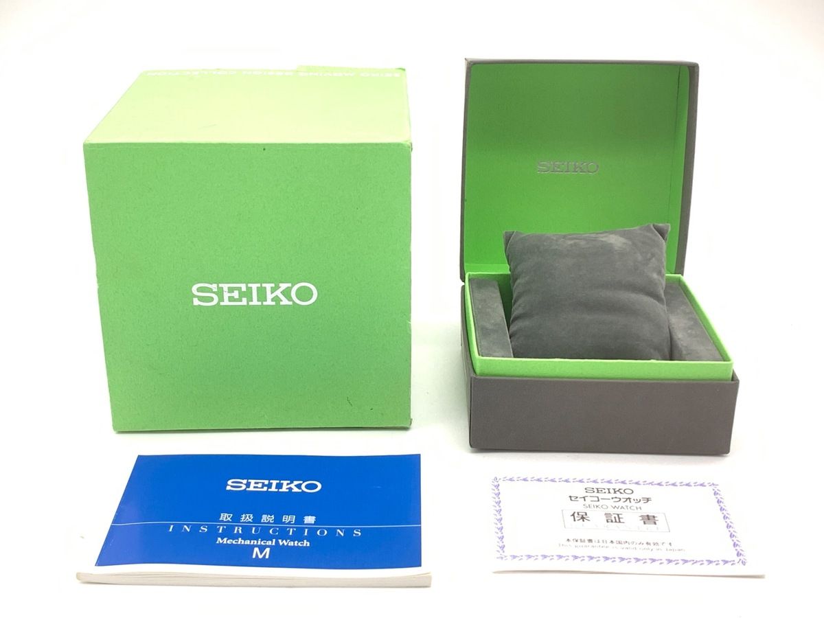  セイコー ムービングデザイン ホワイト SCBS 029 6 R 15 01 P 0 ステンレススティール TicTac 100本 自動巻き時計 腕時計(アナログ)