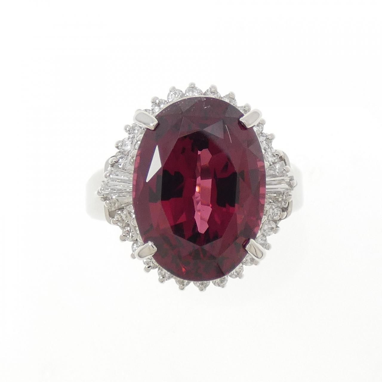 PT 900 ガーネット リング 6.94 CT