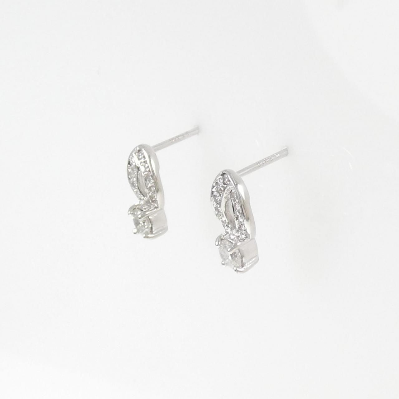 PT850/PT900 ダイヤモンド ピアス 0.40CT - メルカリ