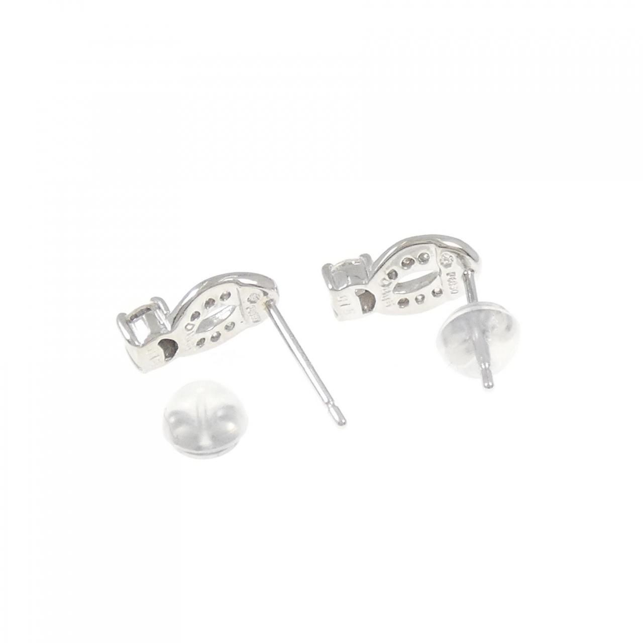 PT850/PT900 ダイヤモンド ピアス 0.40CT - メルカリ