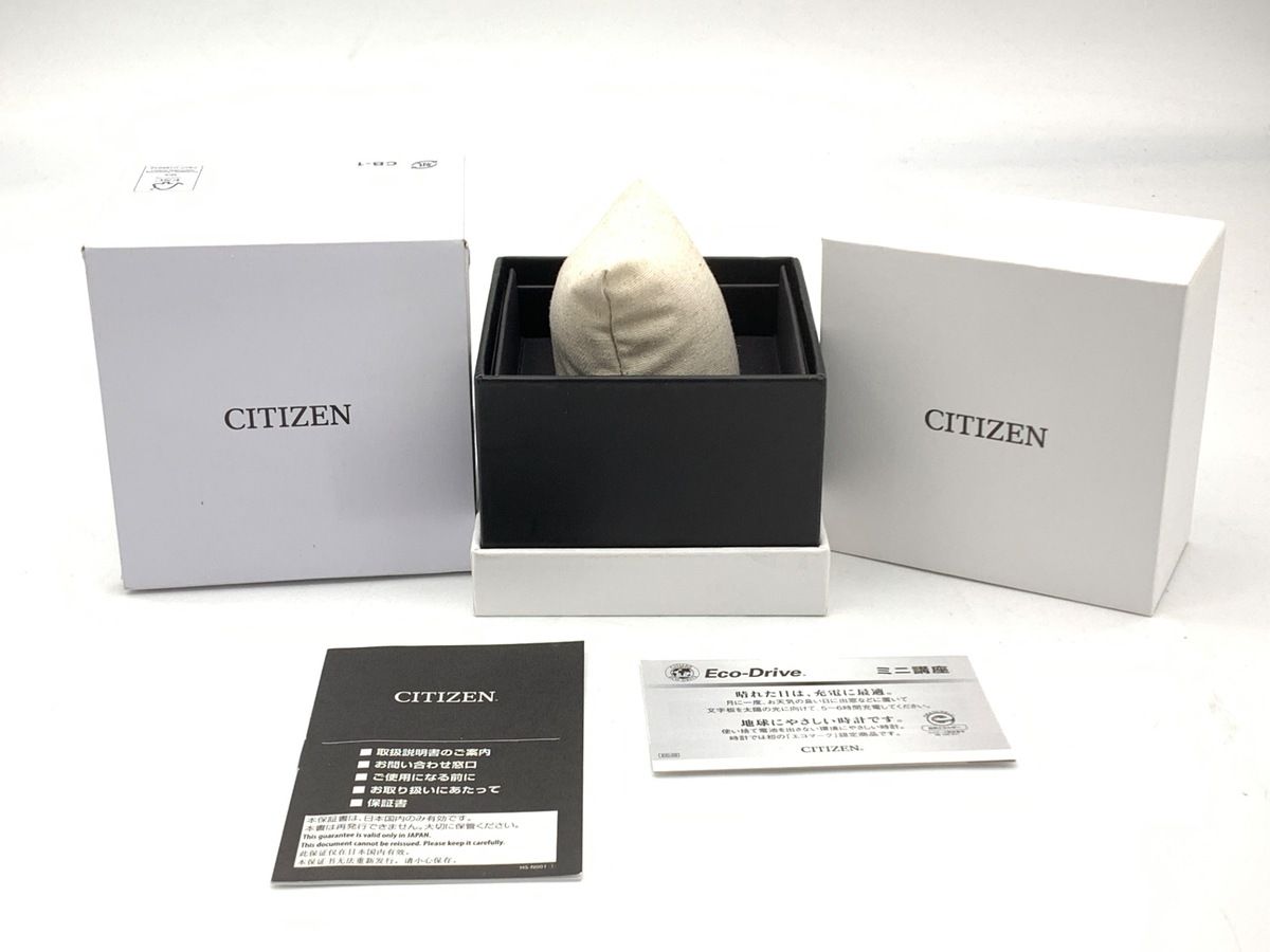  シチズン アテッサ アクトライン ブラック AT 8189-61 E H 800-A 1 CN 206 スーパーチタニウム 腕時計(クォーツ) 腕時計(アナログ)