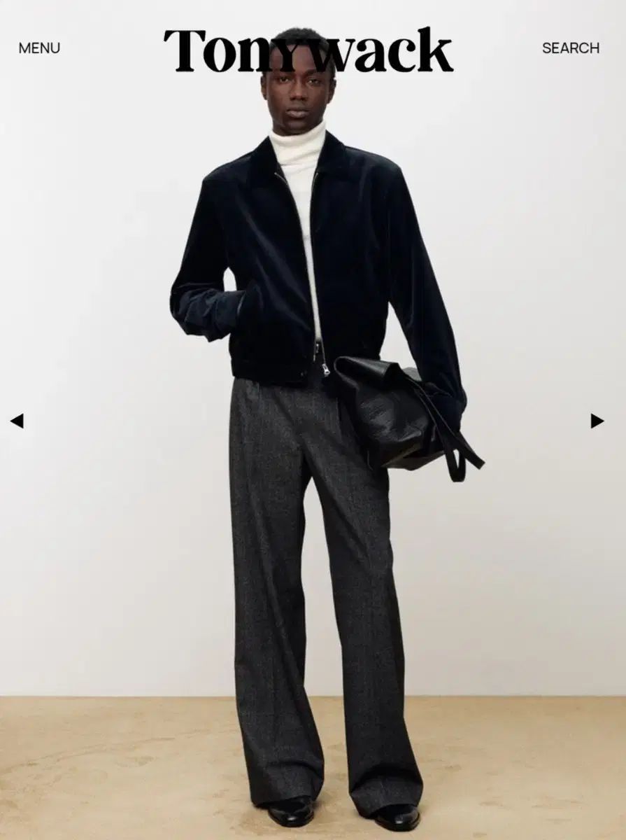 トニーウェック ツアーベルベット ジャケット L