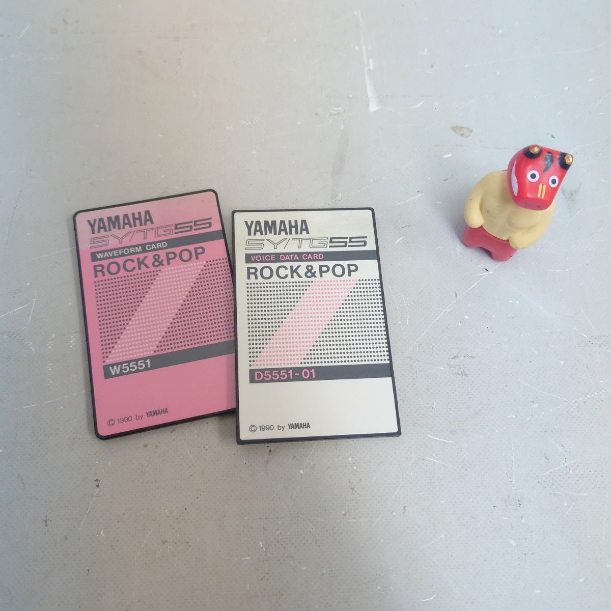 YAMAHA SY/TG55 ROCK & POP アウトレット データボイスカード 2枚