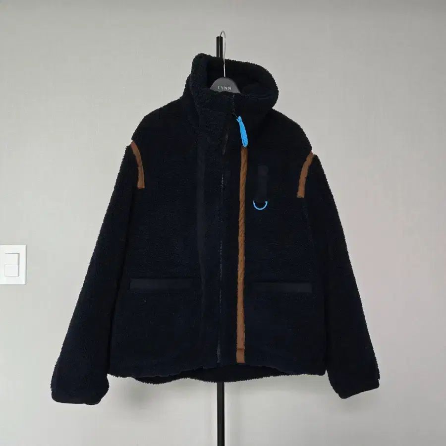 ハンサム SJYP LINE コントラスト シェルパ フリース ボア アウター-163