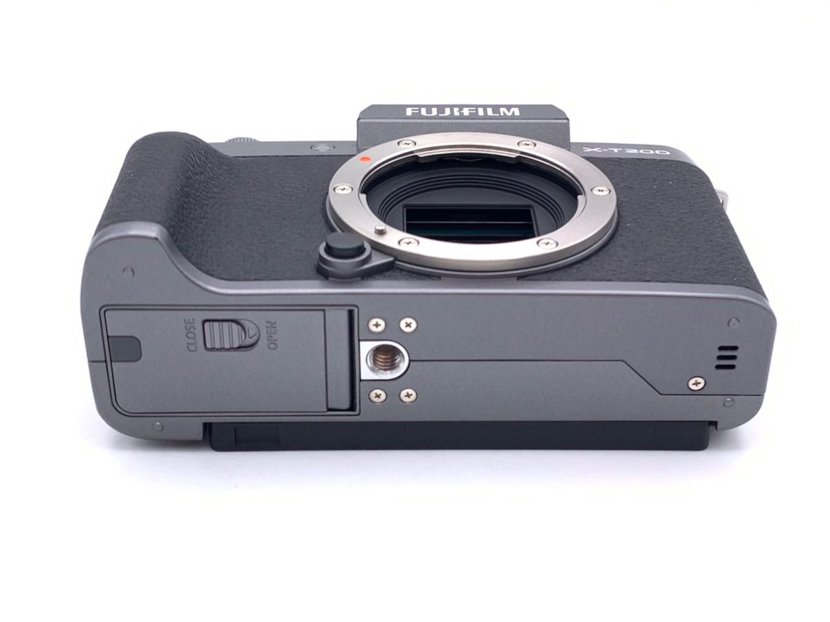  並品 フジフイルム X T 200 ダークシルバー ミラーレス一眼 デジタルカメラ