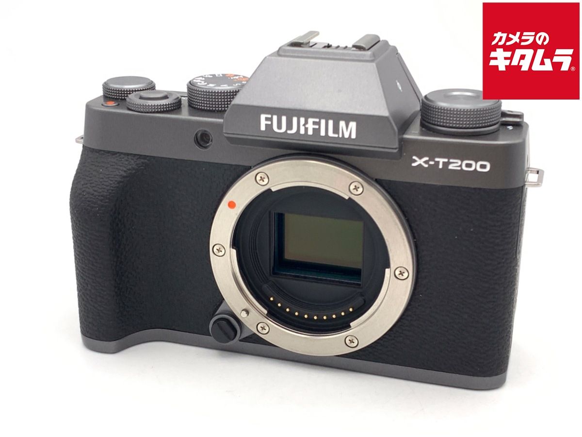 中古】 【並品】 フジフイルム X-T200 ダークシルバー - メルカリ