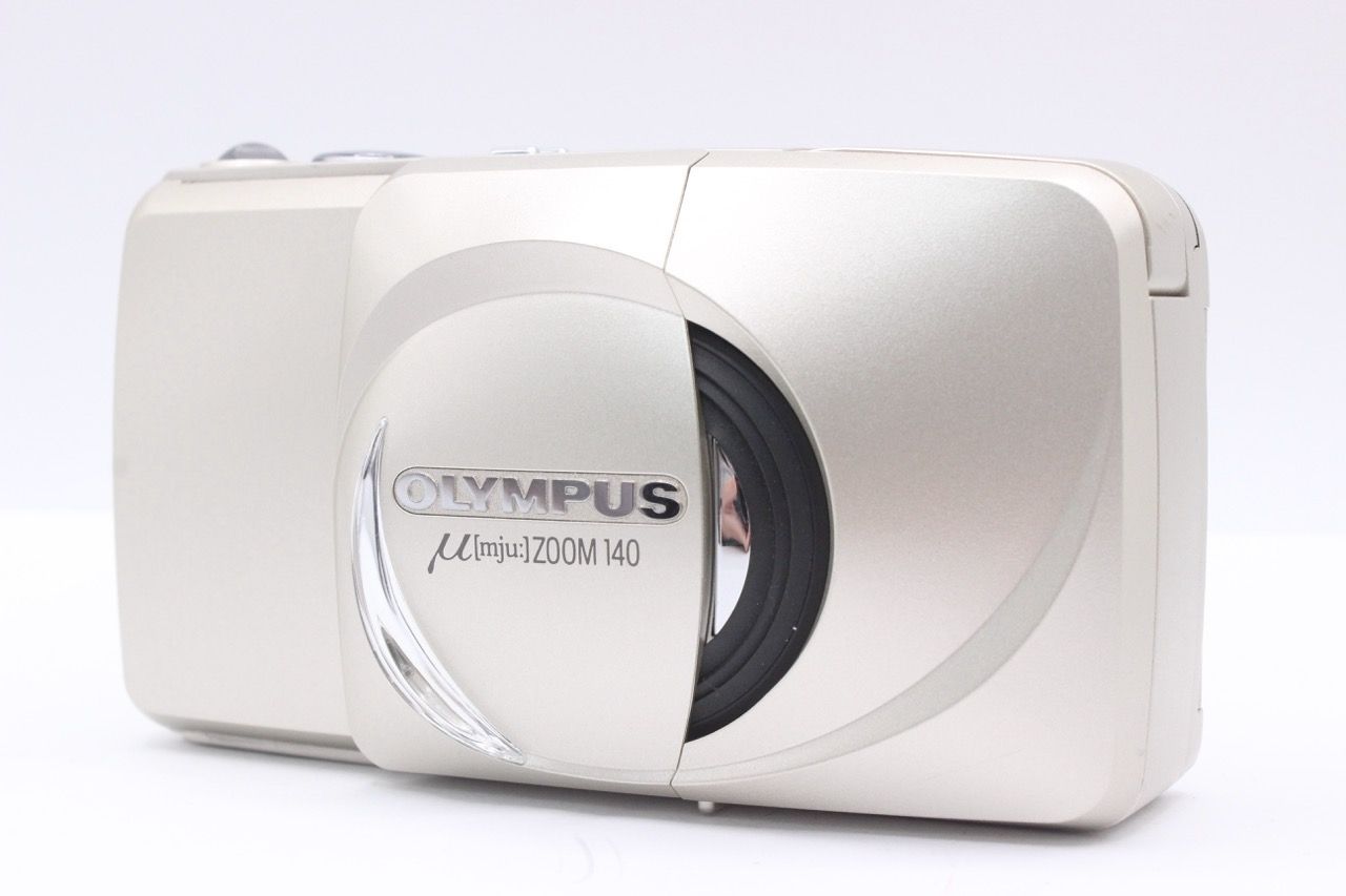 ☆美品☆オリンパス OLYMPUS μ [mju:] ZOOM 140 ミュー ゴールド