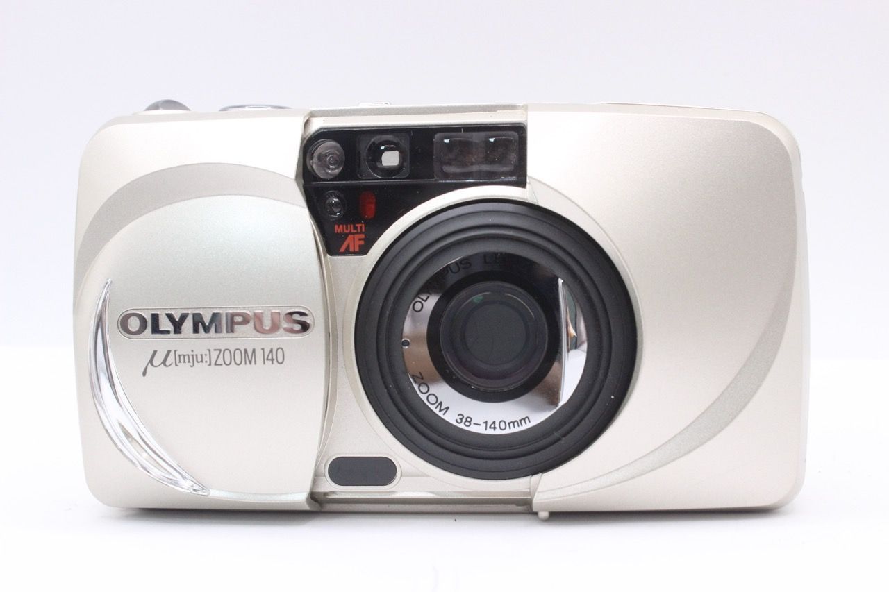 ☆美品☆オリンパス OLYMPUS μ [mju:] ZOOM 140 ミュー ゴールド