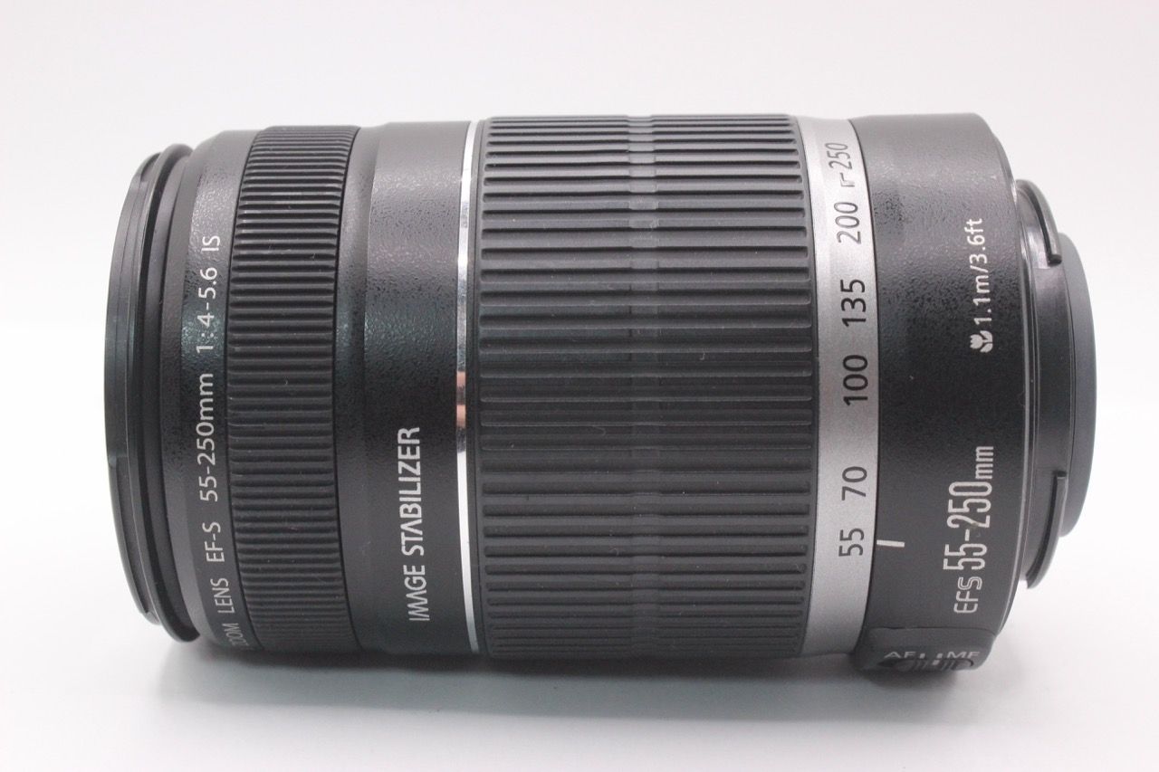 キャノン CANON EF S 55 250 mm F 4 5 6 IS 4449 b RO 3539 レンズ(ズーム) カメラ