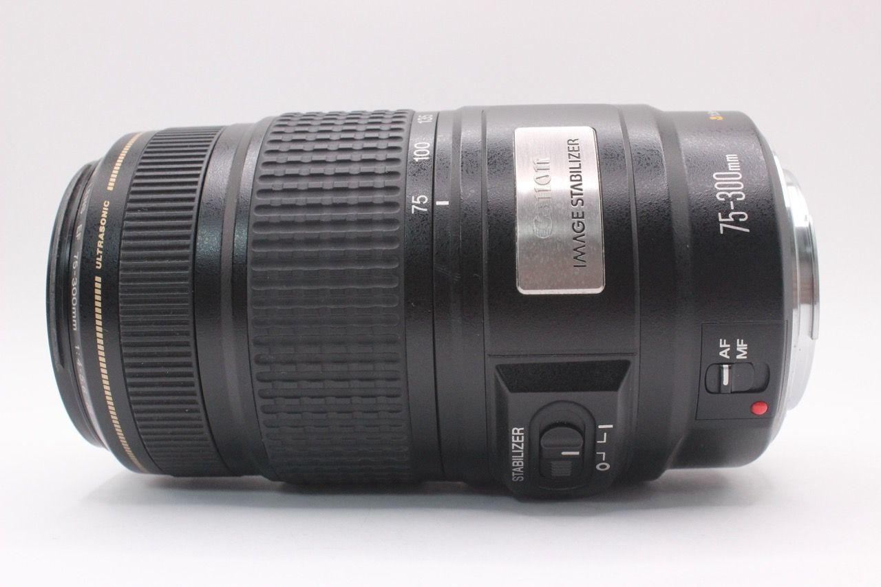  キャノン CANON EF 75 300 mm F 4 5 6 IS USM 0251 e RO 3522 レンズ(ズーム) カメラ