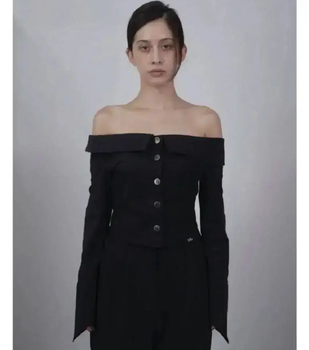 OF V TURE オフショルダー ジャケット ブラウス