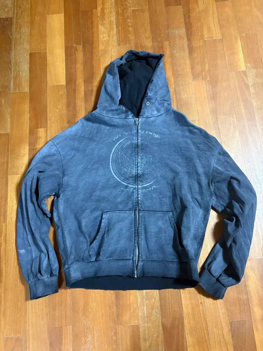 ロストタウンサプライ ANGEL HOOD ZIP UP