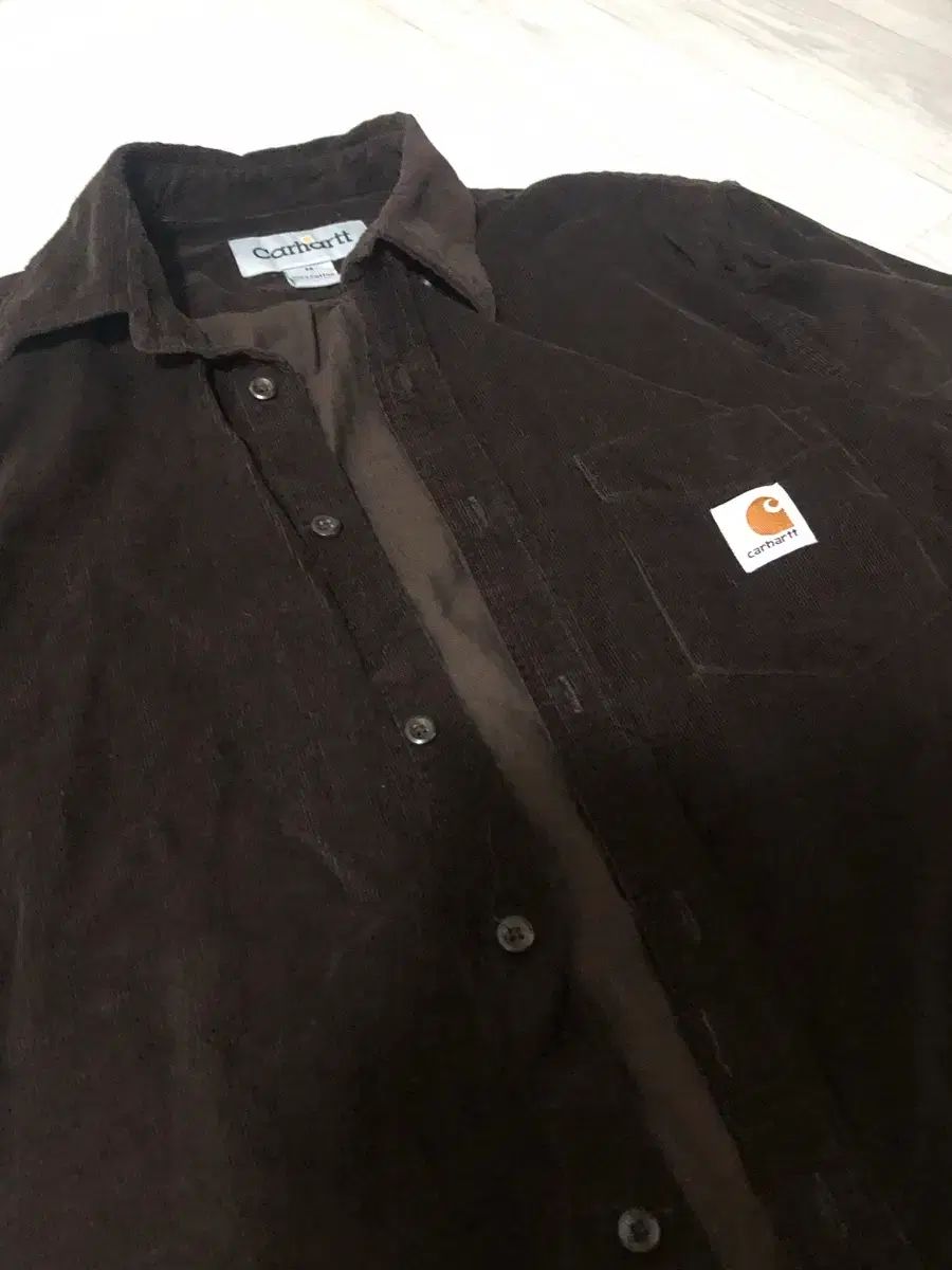 Carhartt カーハート コーデュロイ ブラウン シャツ
