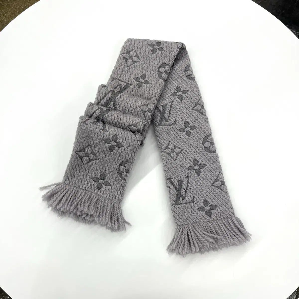 Louis Vuitton ロゴマニア マフラー