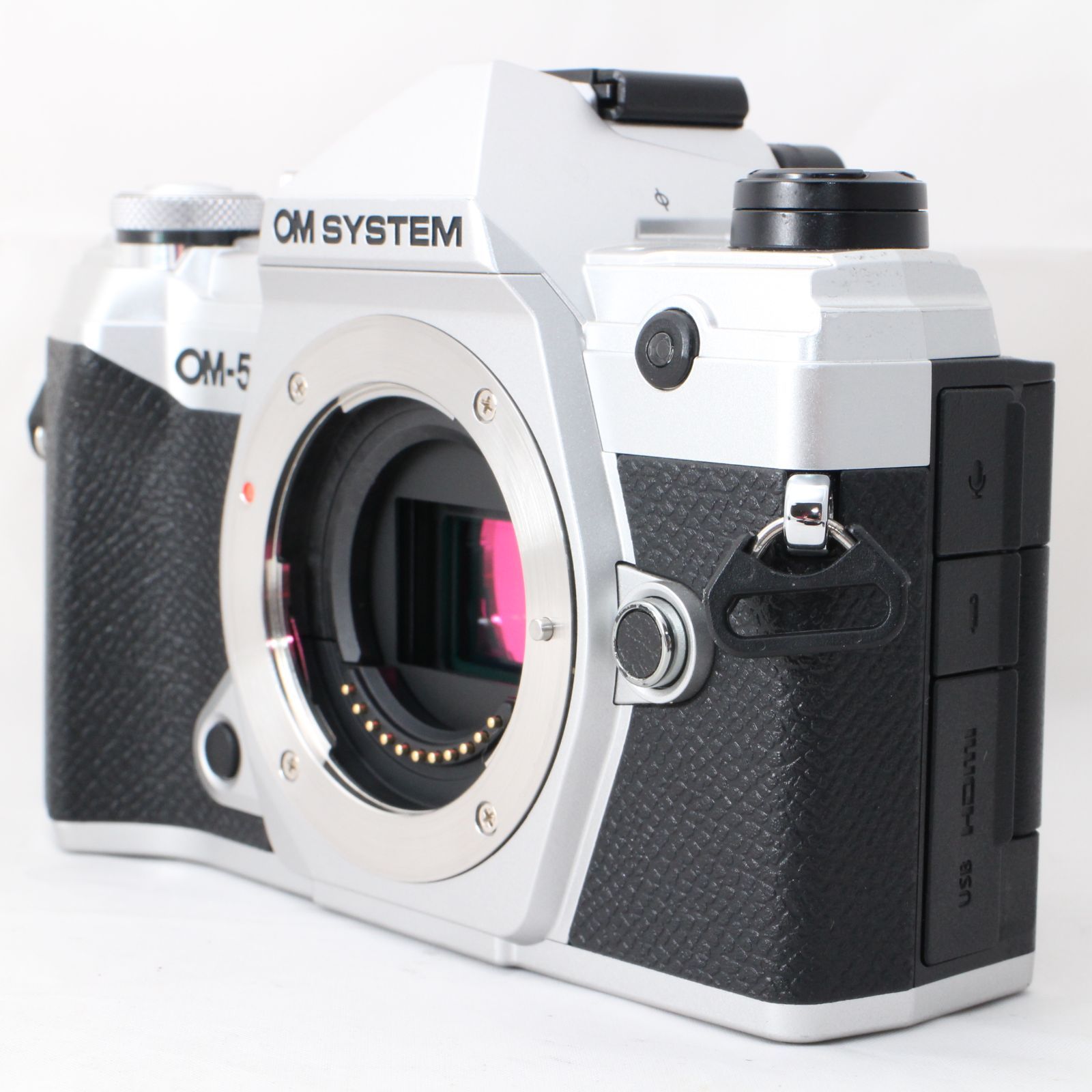 級 ショット数6105 OM SYSTEM 5 ボディ シルバー オリンパス OLYMPUS 4482