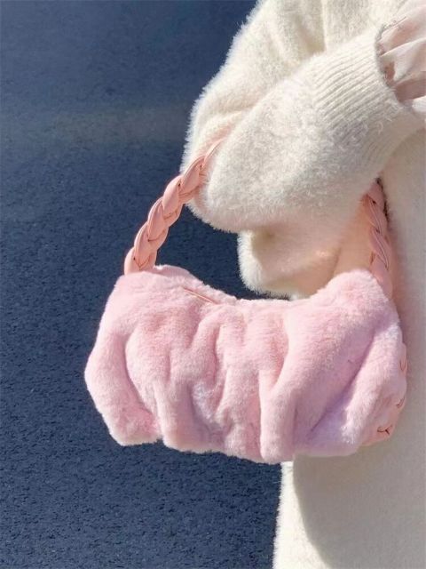 麻花三つ編み 脇の下バッグ (T)