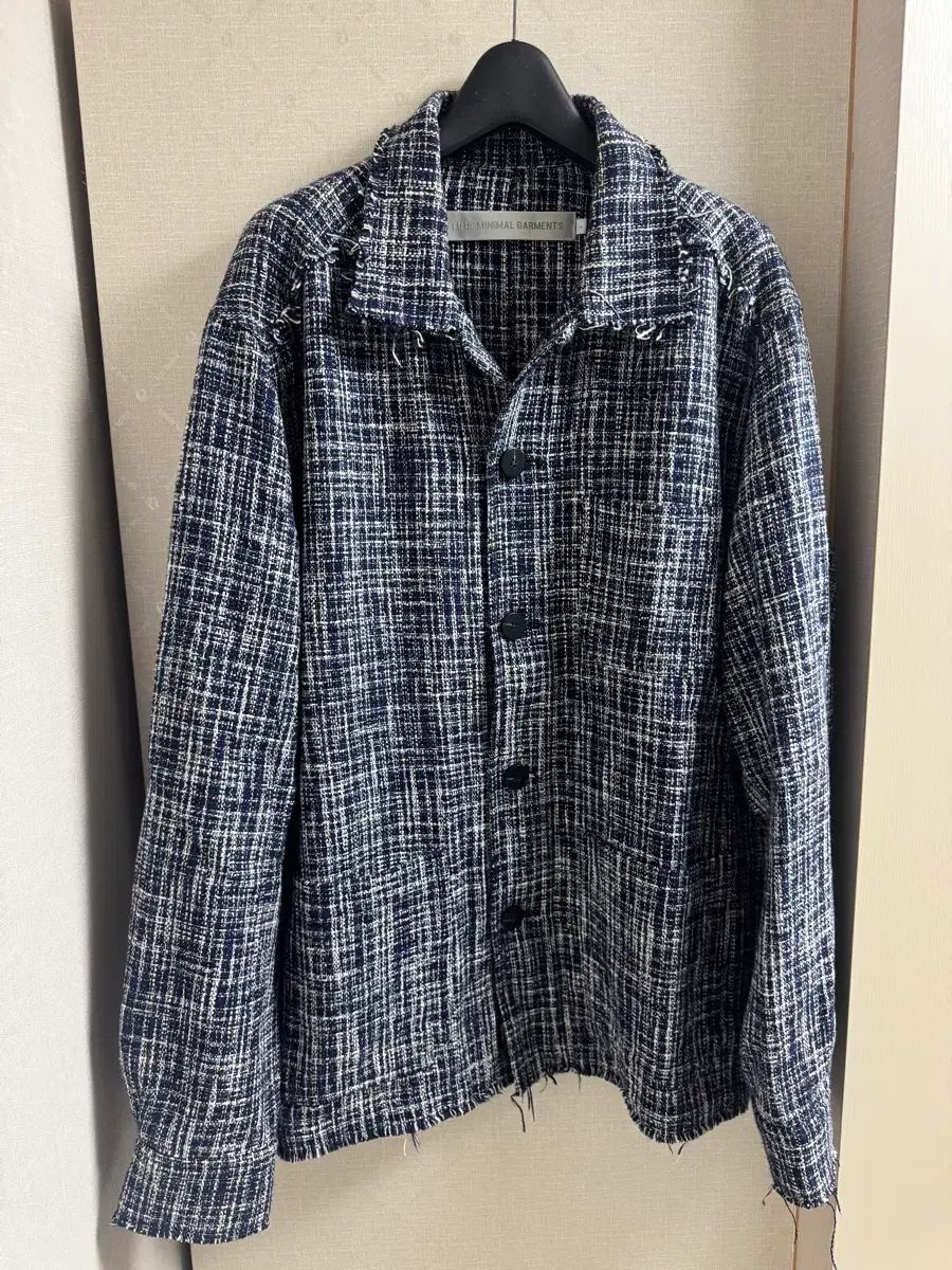 LIFUL MINIMAL GARMENTS ツイード シャツ L