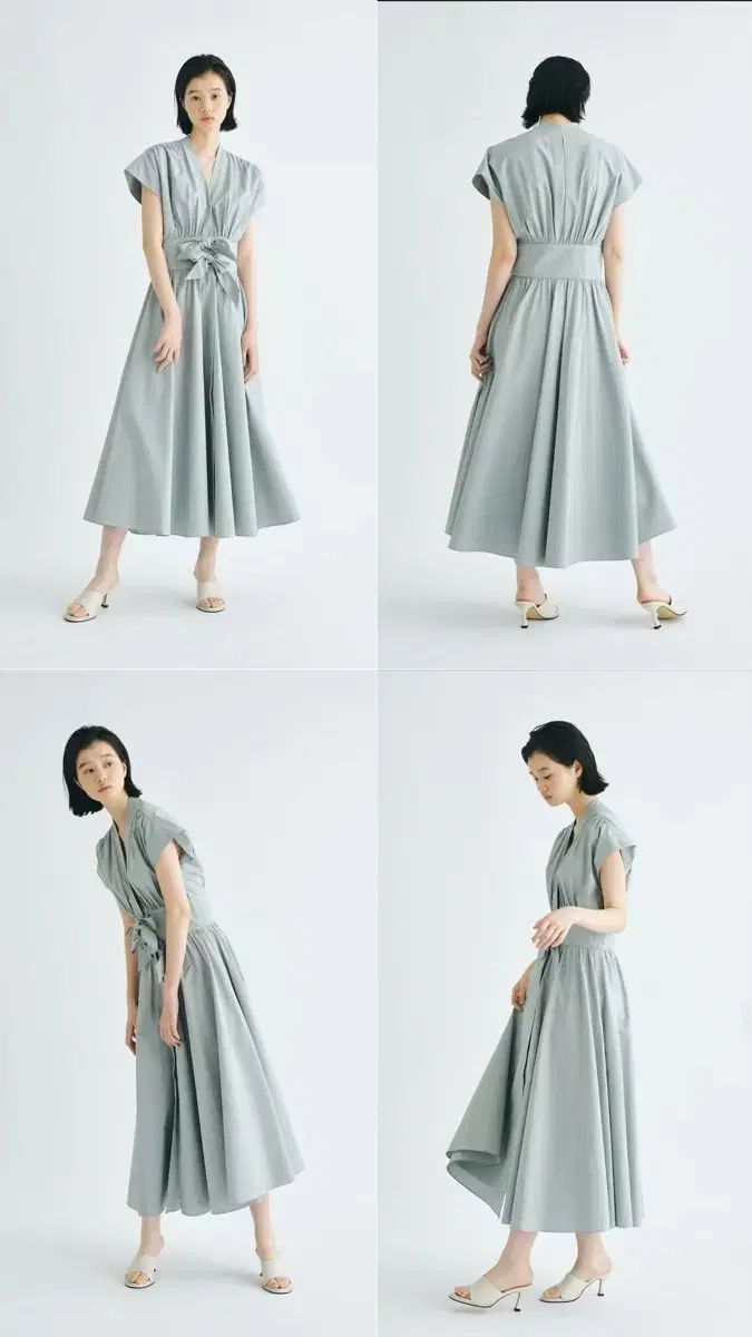 R 2 W レディトゥウェア Shirring ribbon OPS - ライトブルー55