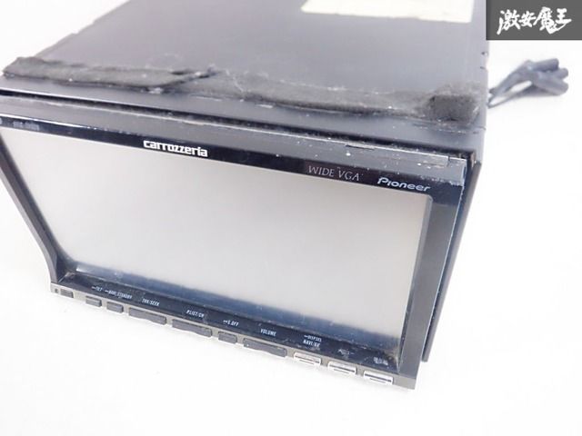 ジャンク】carrozzeria カロッツェリア AVIC-ZH009 7インチ HDDナビ CD