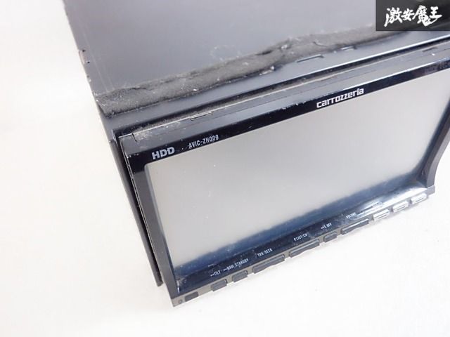 ジャンク】carrozzeria カロッツェリア AVIC-ZH009 7インチ HDDナビ CD