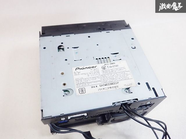 ジャンク】carrozzeria カロッツェリア AVIC-ZH009 7インチ HDDナビ CD