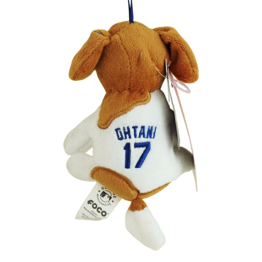 大谷翔平 犬のぬいぐるみ キーホルダーFOCO 公式 ドジャース グッズ