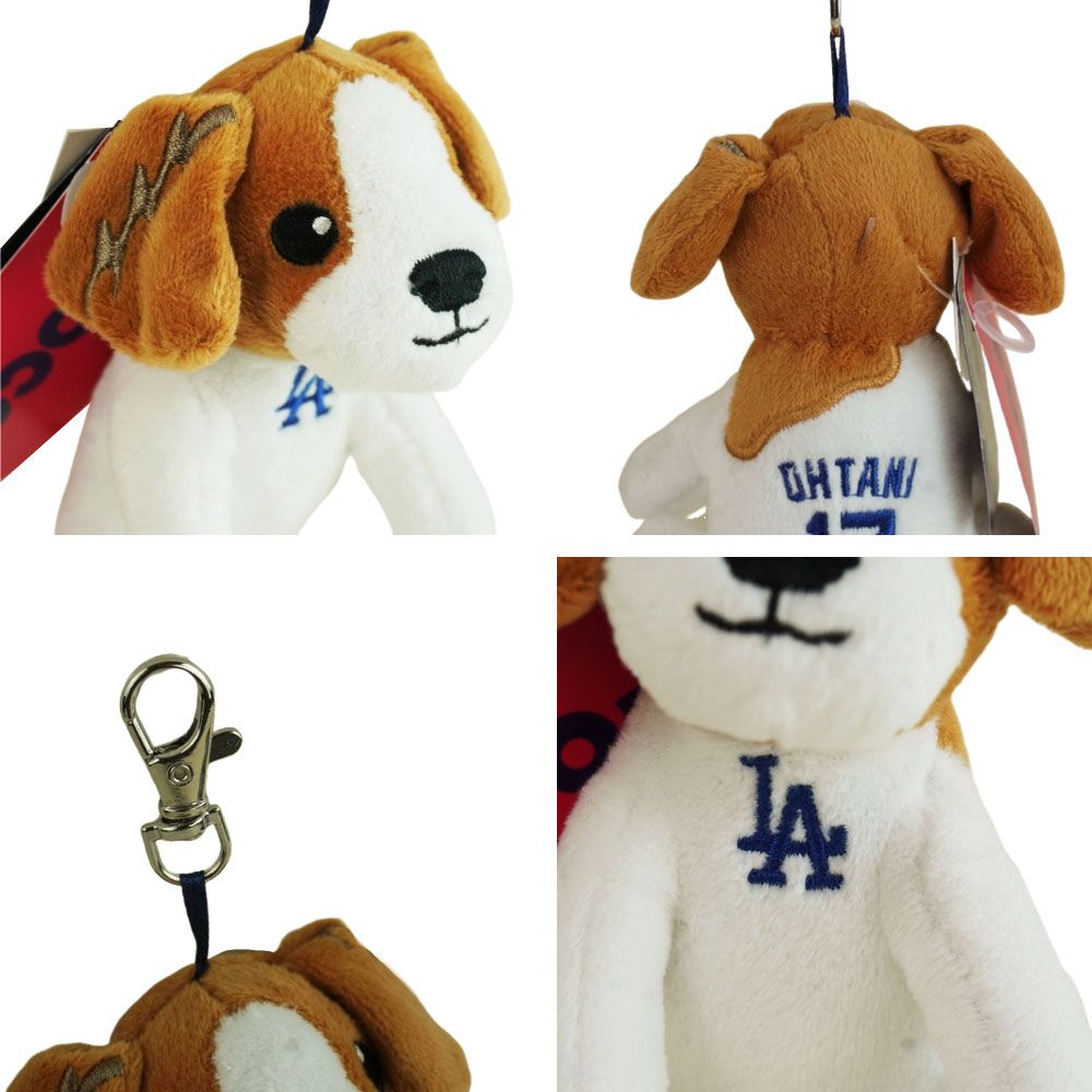 大谷翔平 犬のぬいぐるみ キーホルダーFOCO 公式 ドジャース グッズ