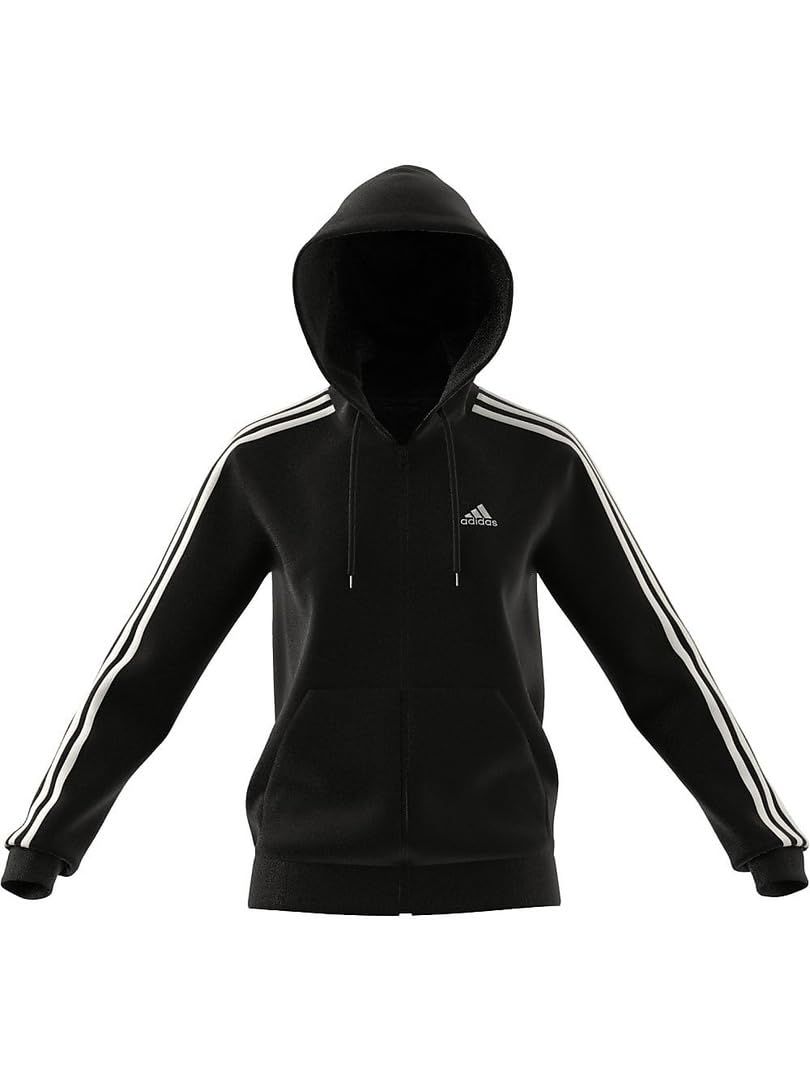 adidas アディダス W ESS 3 S 裏起毛 スウェットFZフーディ