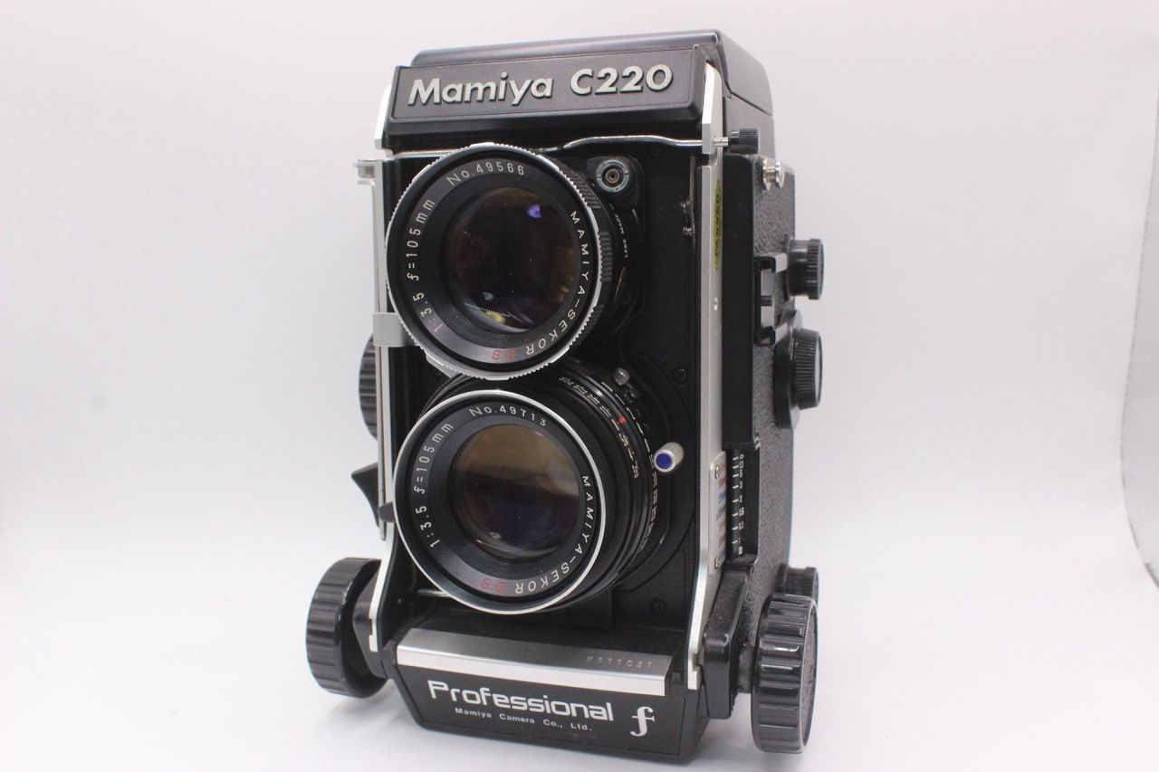 ☆外観美品☆マミヤ MAMIYA C220 Professional F / MAMIYA-SEKOR DS