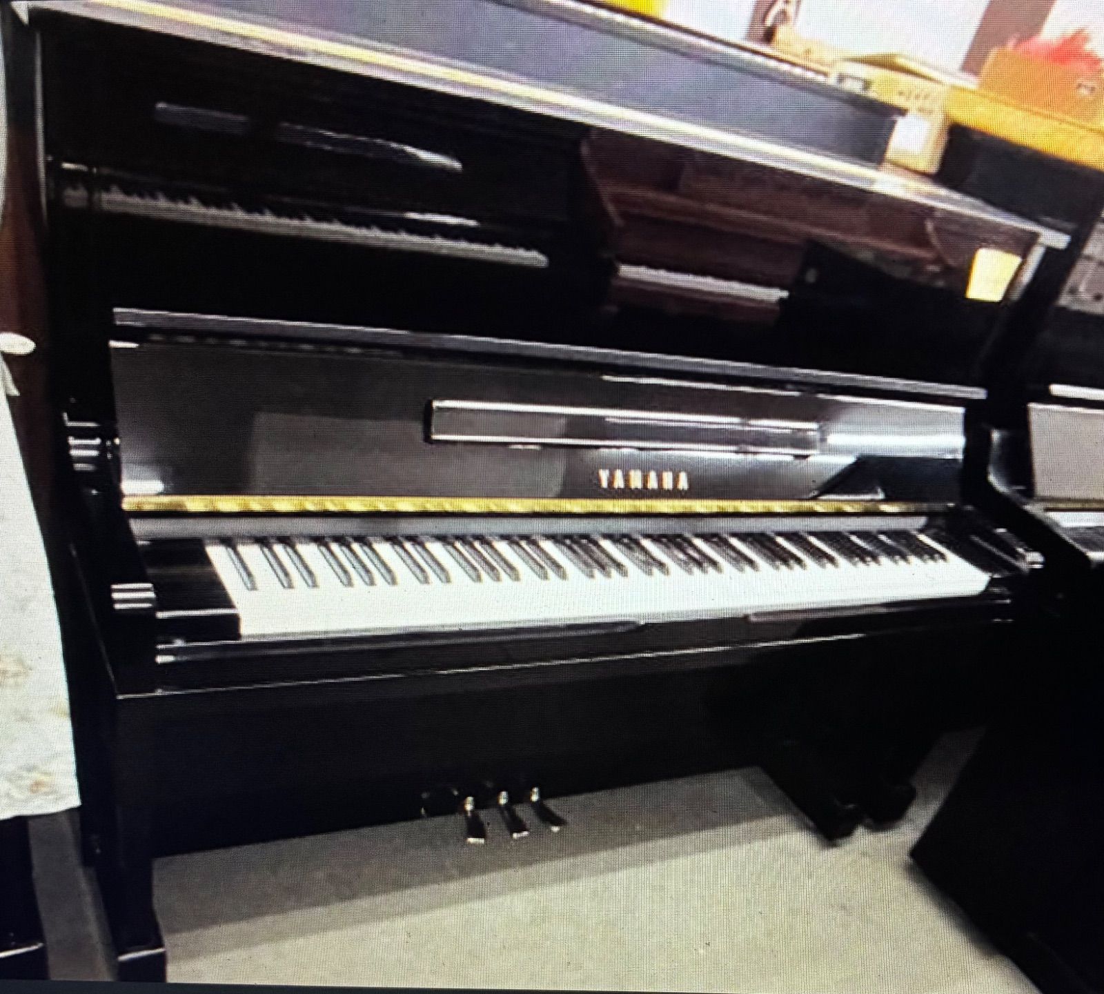 ヤマハU 1 M ハードコート塗装 傷 使用頻度も少ない