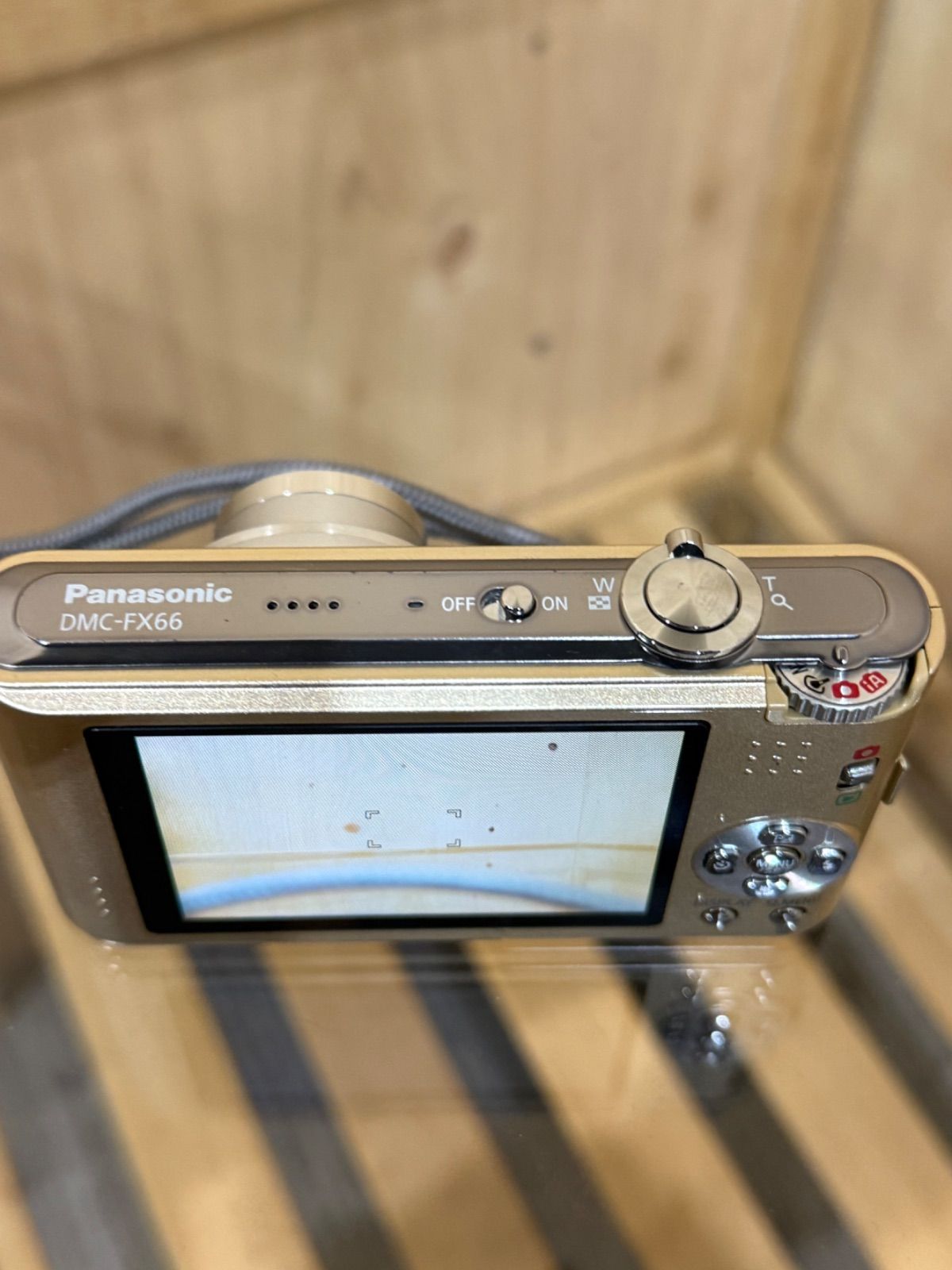  SGM Panasonic DMC FX 66 ゴールド デジタルカメラ コンパクトデジタルカメラ デジタルカメラ
