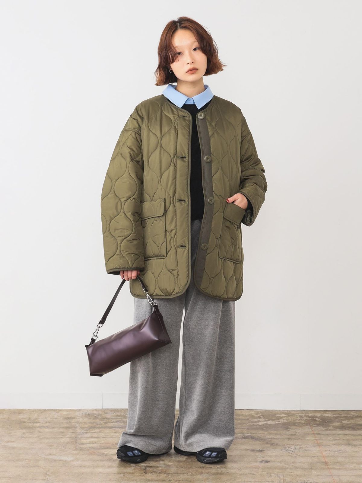 レイビームス ブルゾン キルティング ノー レディース