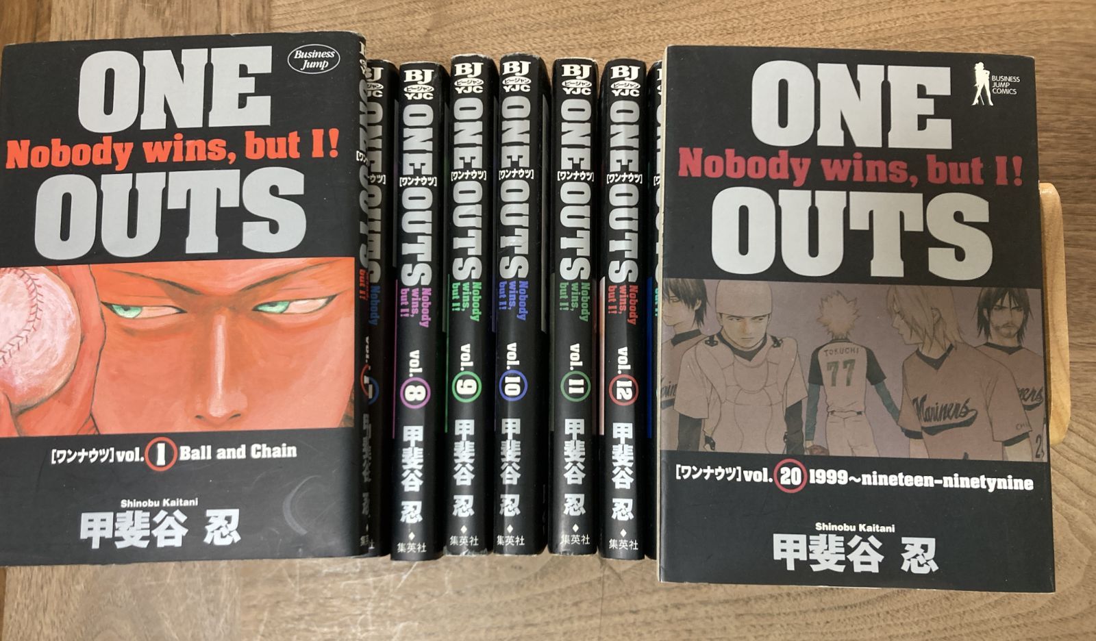 One outs(ワンナウツ) 全巻セット 1-20巻 甲斐谷忍 - メルカリ