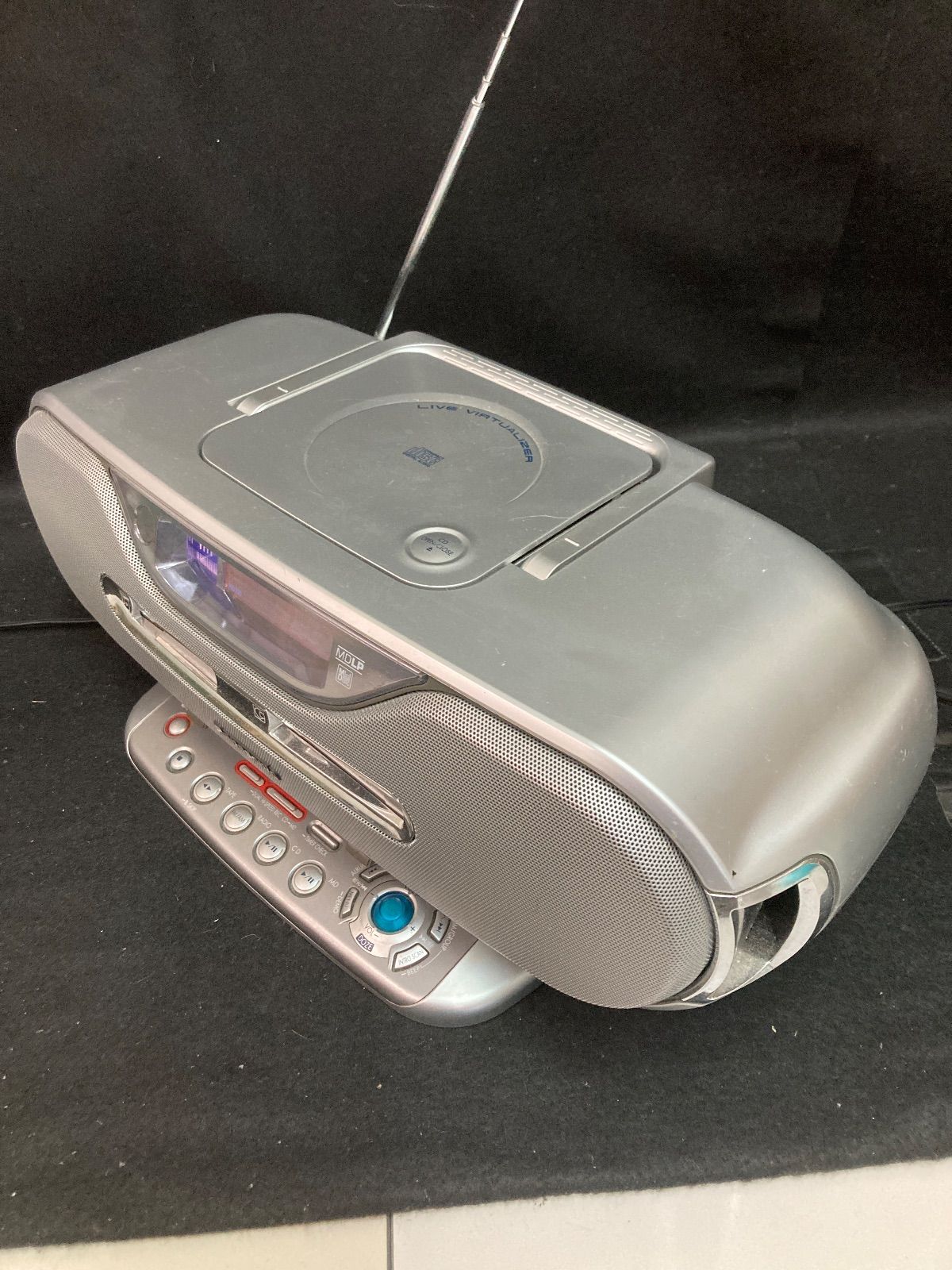 Panasonic RX-MDX80 CD MD ラジカセ シルバー - メルカリ