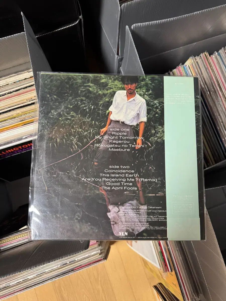 日本 シンセポップ Yukihiro Takahashi 高橋 恭平 ユキヒロ LP