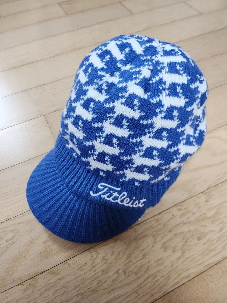 Titleist タイトリスト ゴルフ サンキャップ ブルー ニット