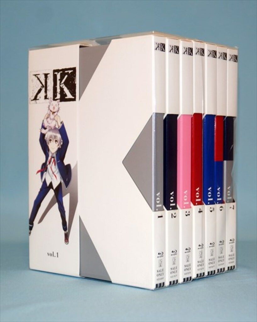 アニメBlu-ray TVアニメ「K」 初回版全7巻 セット - メルカリ