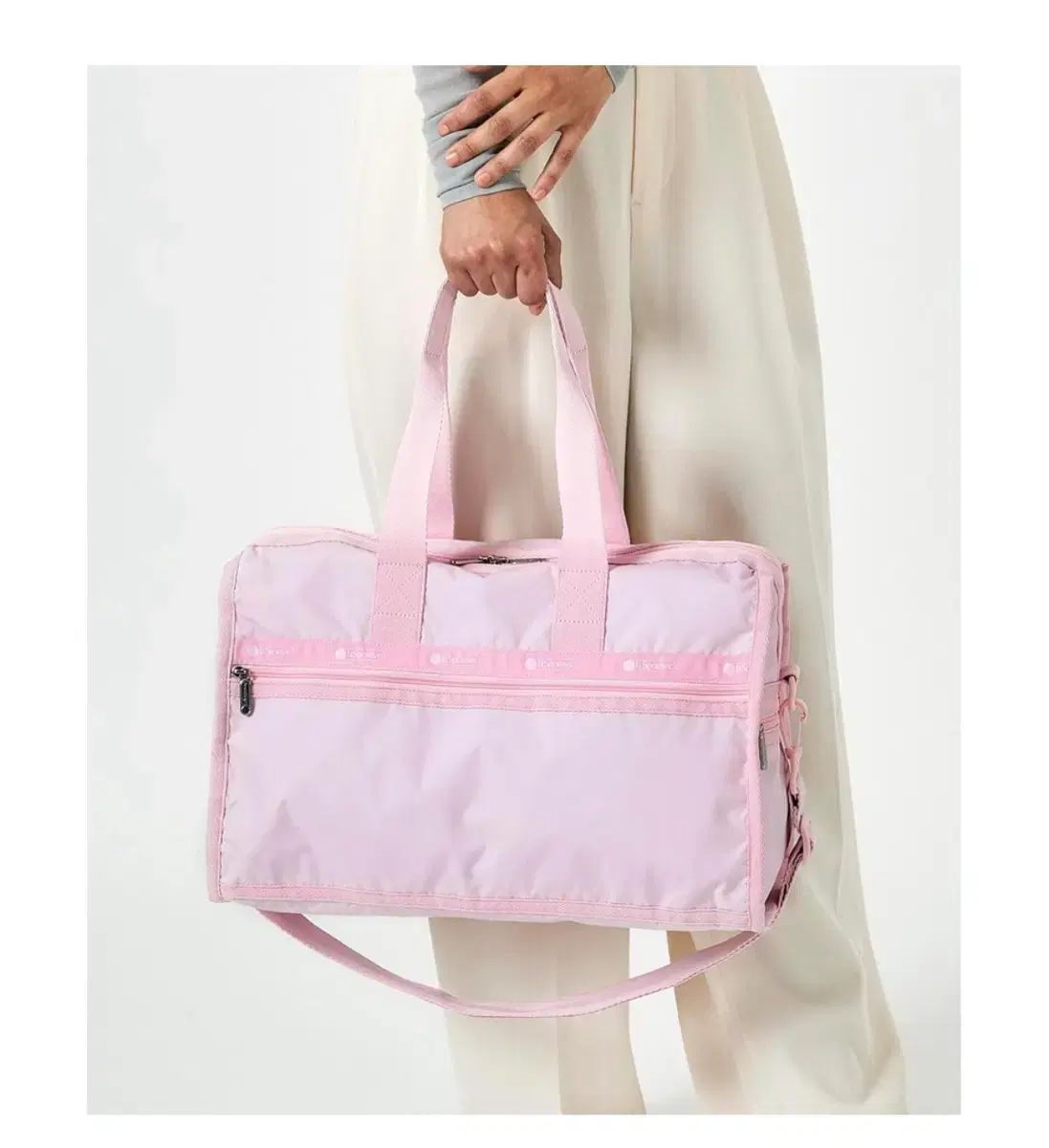 レスポートサック パウダーピンク Mサイズ ウィークエンダー