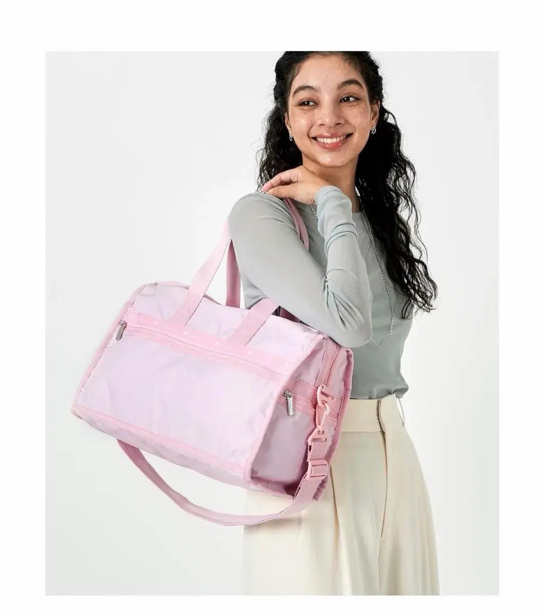 レスポートサック パウダーピンク Mサイズ ウィークエンダー