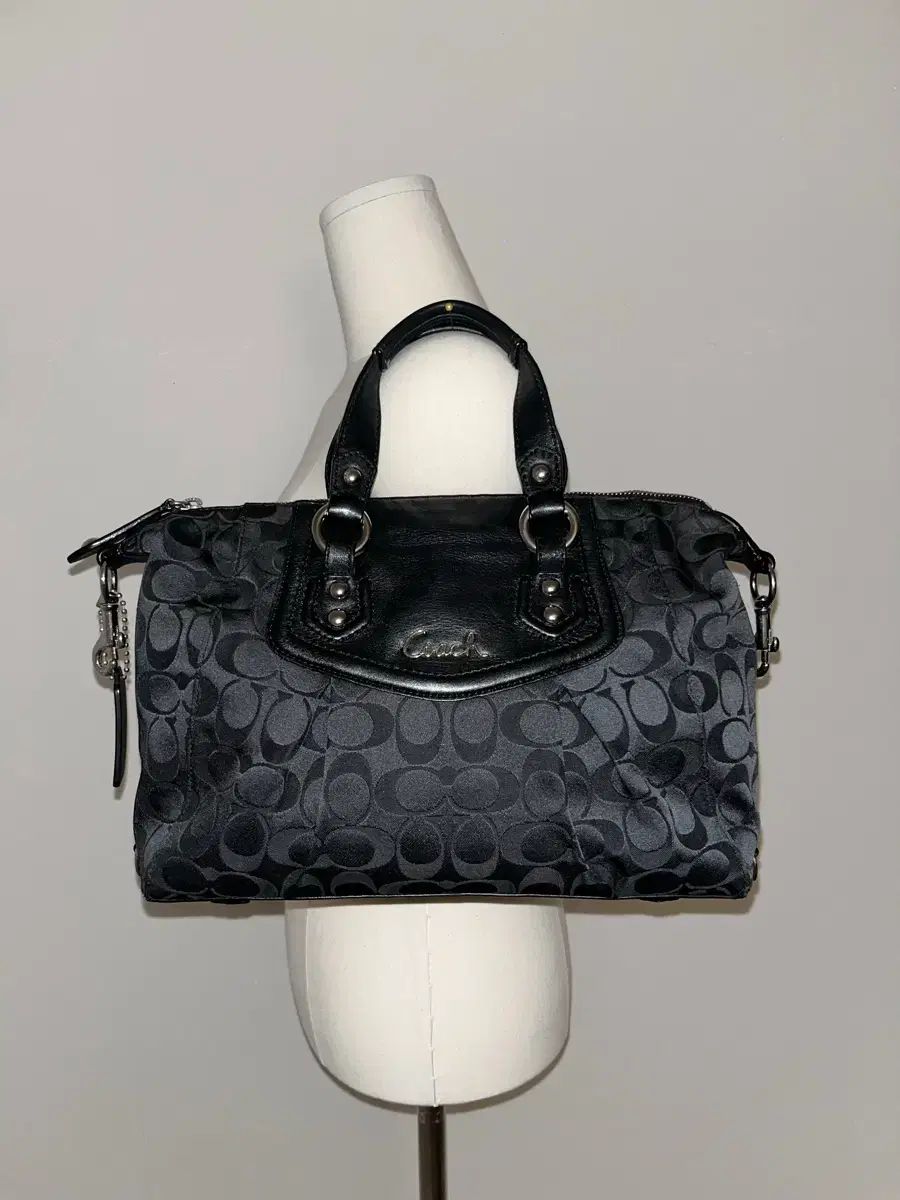 Coach Allblack Shoulder Bag