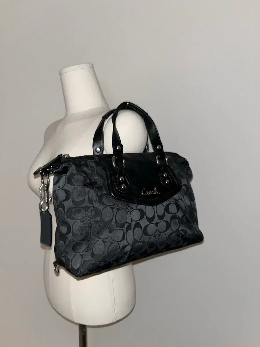 Coach Allblack Shoulder Bag