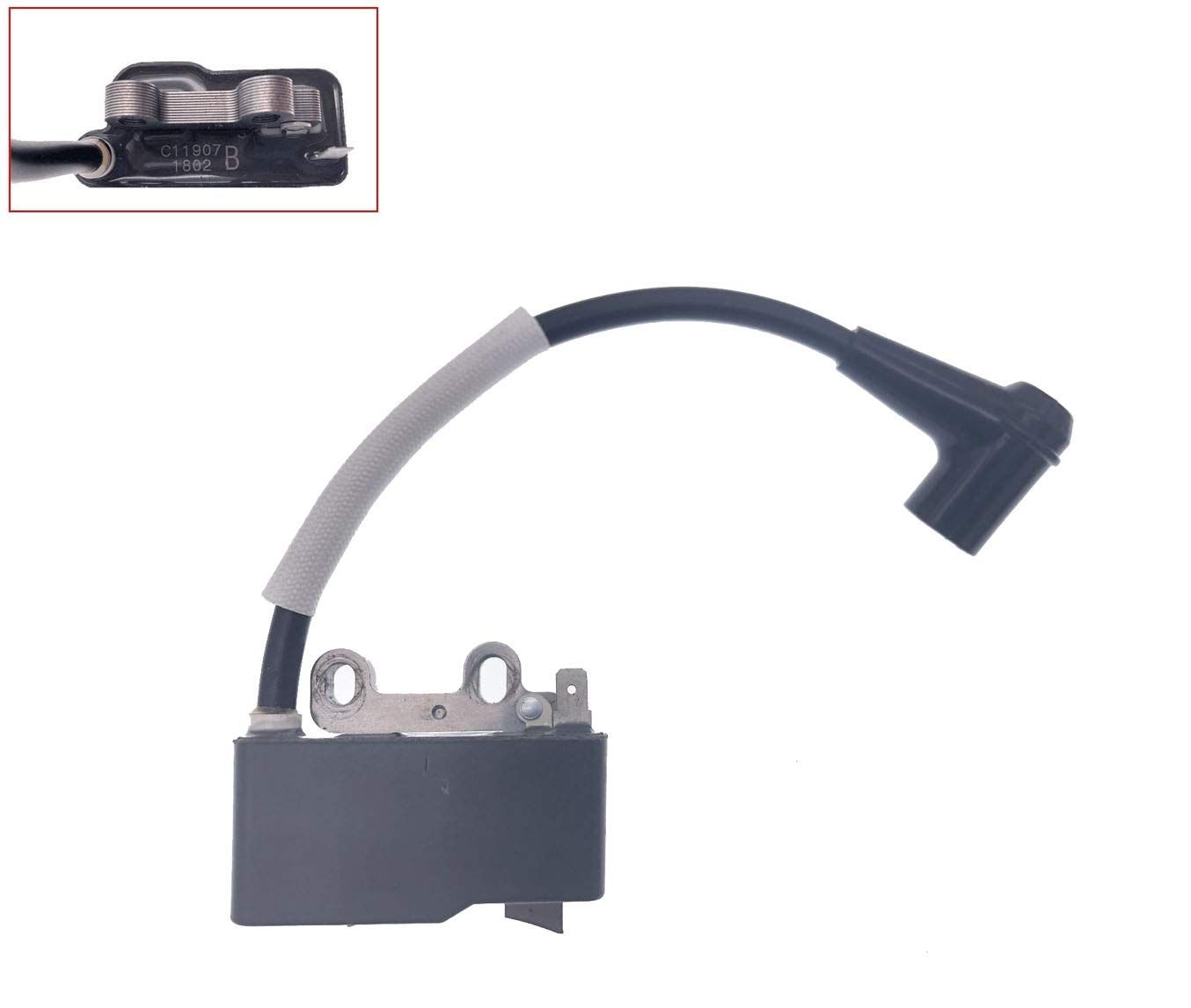 PARTSRUN コイル ID#C11907 イグニッションモジュール EchoブロワーES-250 PB250LN PB252 PB-250 OEM#A411000500 A411000501、ZF277NEW 