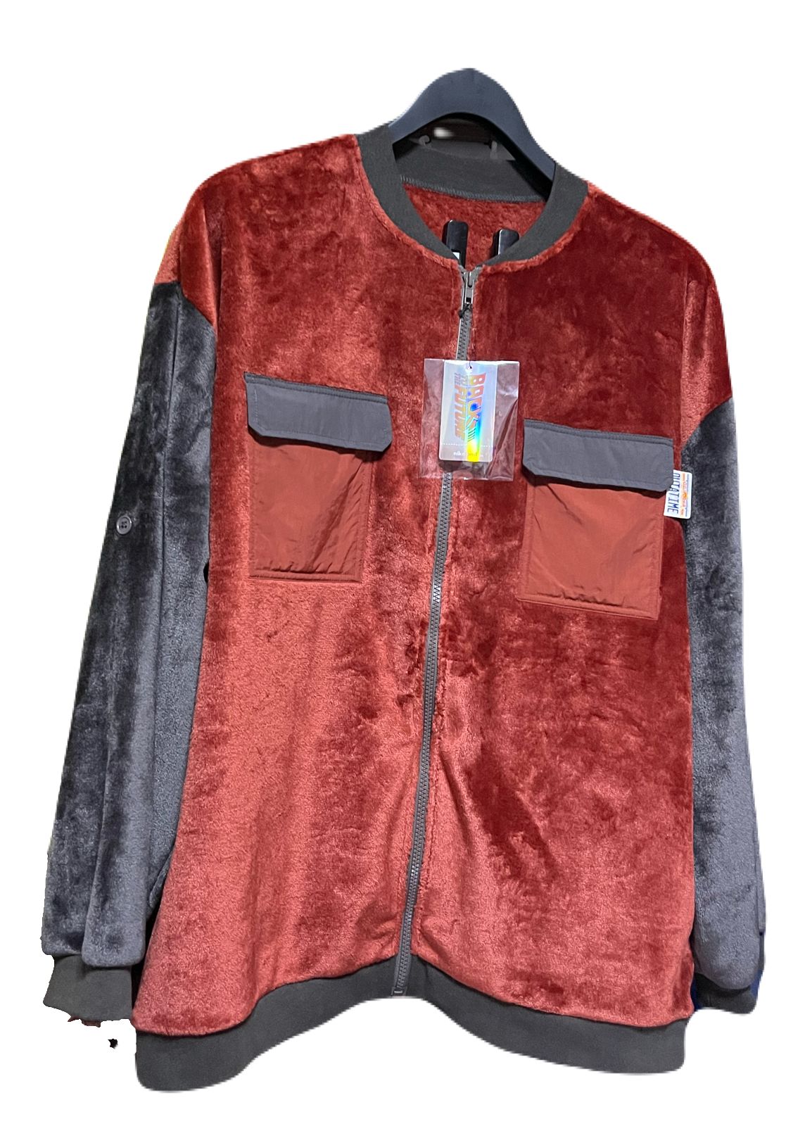 niko and バックトゥザフューチャー 未来のフリースジャケット