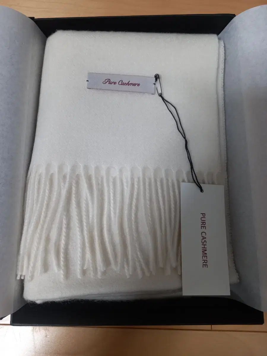 マフラー アイボリー