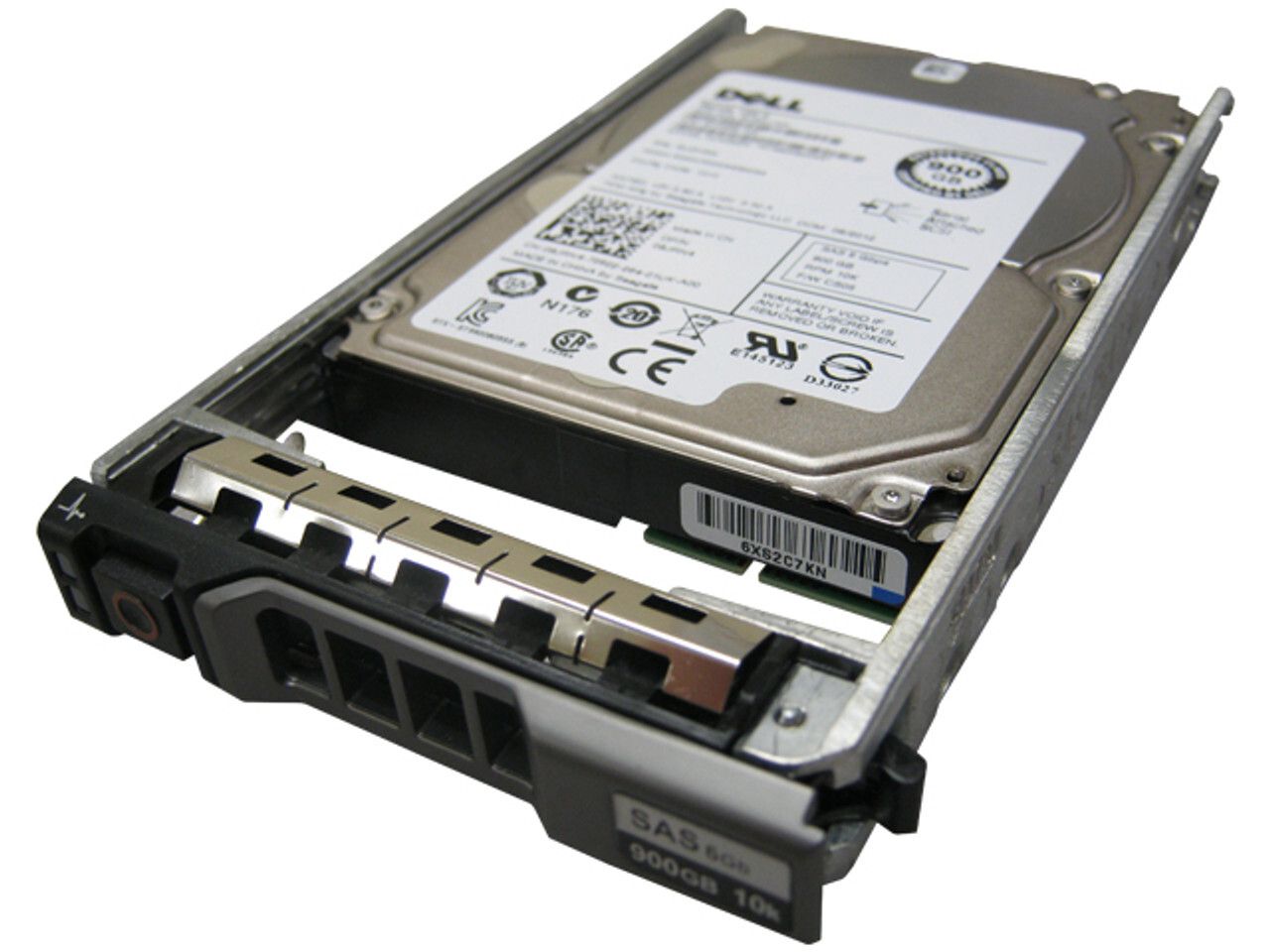 【90日保証/再生品】8JRN4 Dell 900GB 6G 10K 2.5 SAS HDD ST9900805SS 08JRN4 W/ Tray SAS 900GB 8JRN4 of Image Online