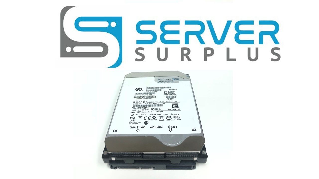 1年保証 再生品 793695 B 21 HP 8 TB 6 G SATA 7.2 K RPM 3.5 HD 793769 001 826553 W O TRAY