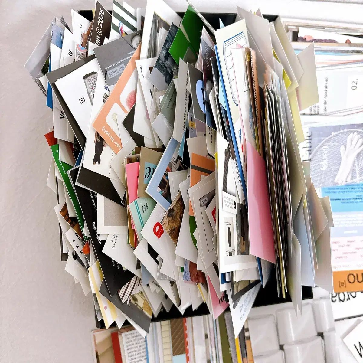 スクラップダイアリーデコ 感性スクラップ 感性ステッカー