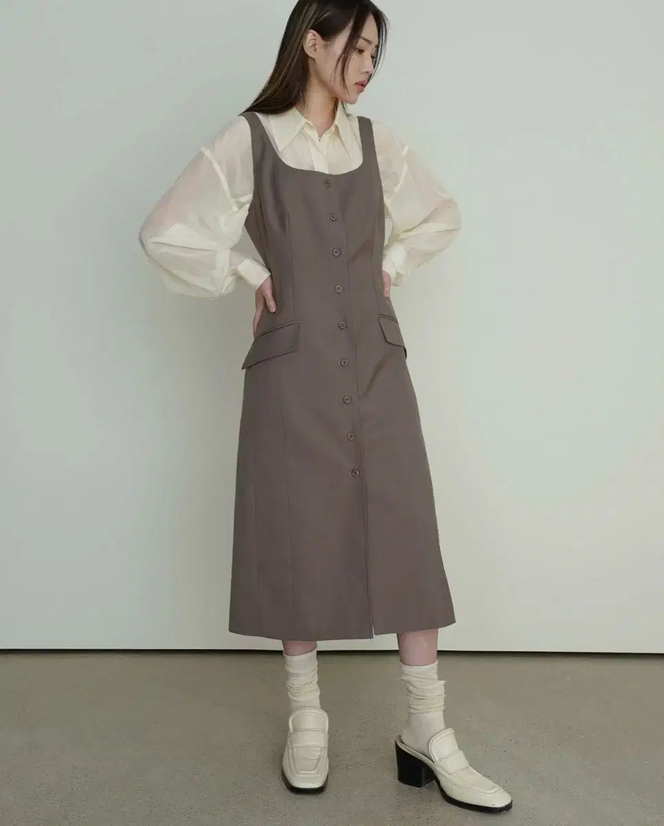 Grove 21 S ODD OPS ONE PIECE ブラウン Mサイズ