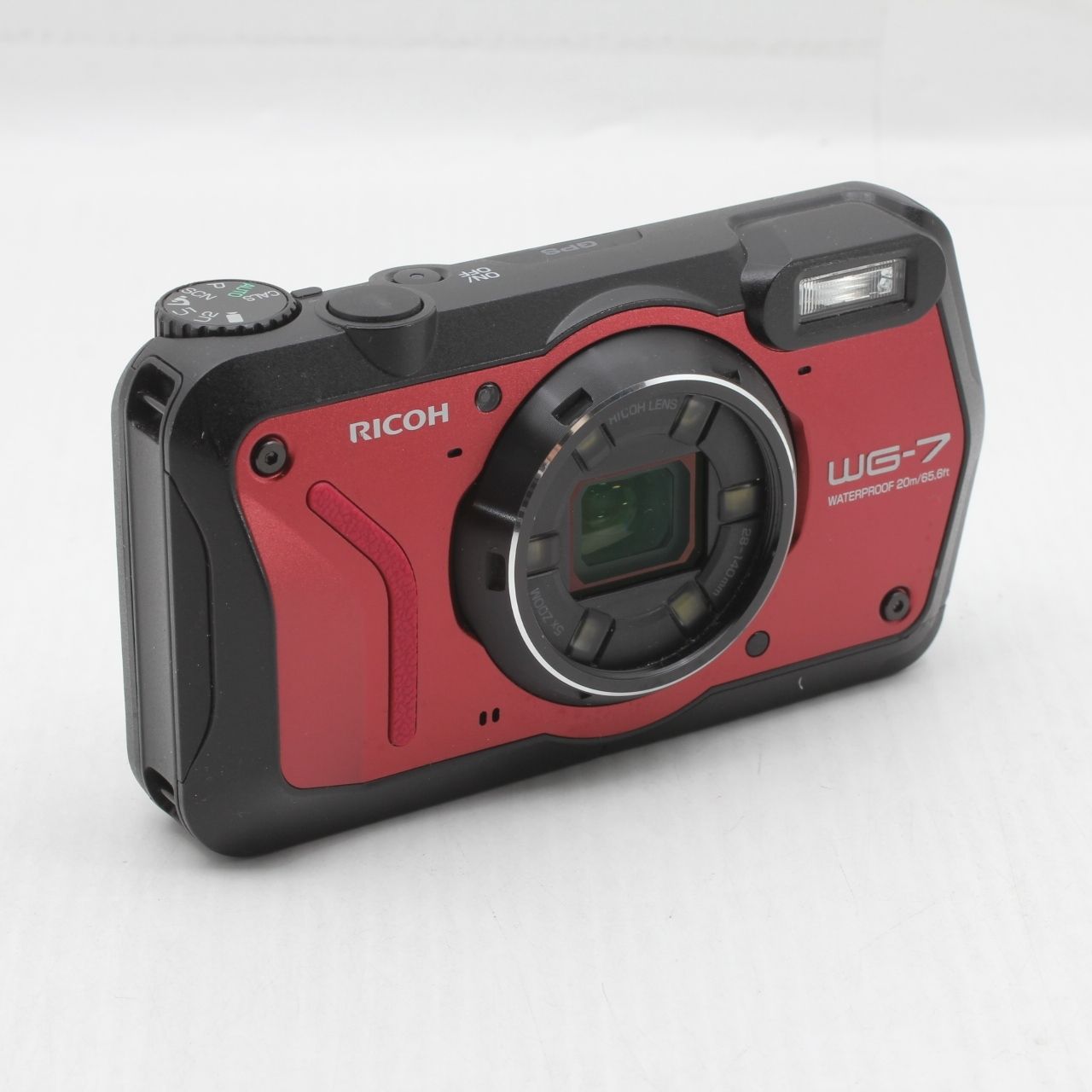 RICOH リコー WG 7 レッド JS 129 00839